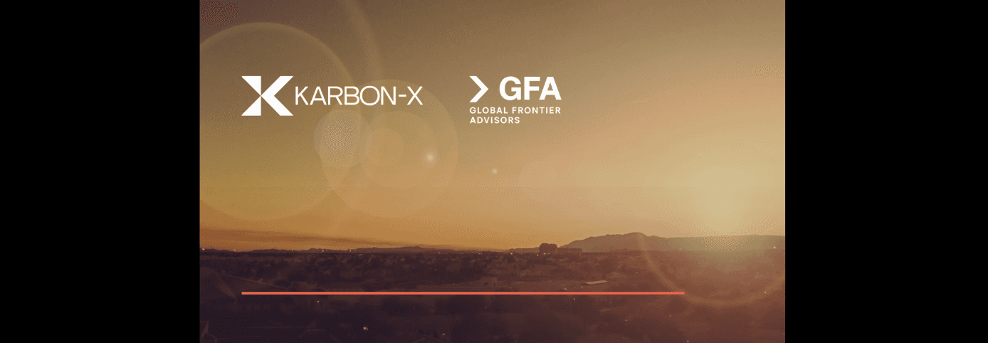 Karbon-X and Global Frontier Advisors L.P Partner to Advance Carbon Credit Development Across Emerging Markets